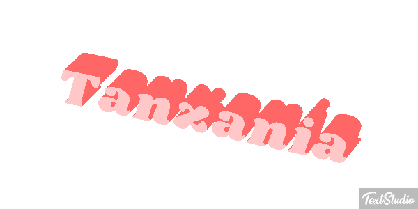 Tanzania Text effect