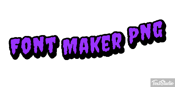 Font Maker Png Efekt tekstowy