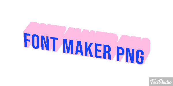 Font Maker Png Efekt tekstowy