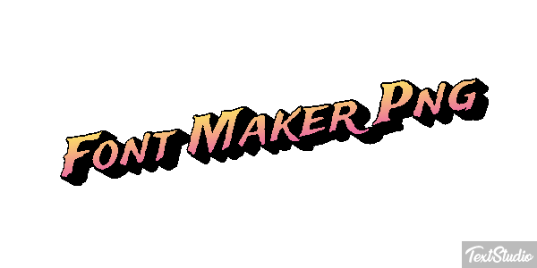 Font Maker Png Efekt tekstowy