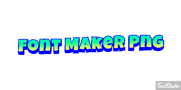 Font Maker Png Efekt tekstowy
