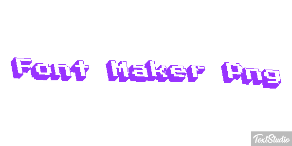 Font Maker Png Efekt tekstowy