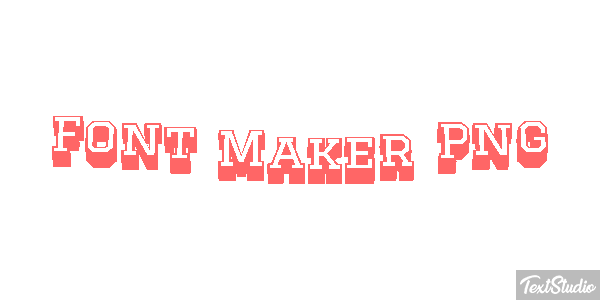 Font Maker Png Efekt tekstowy