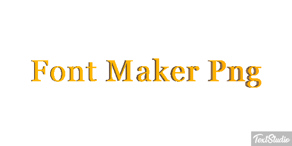 Font Maker Png Efekt tekstowy