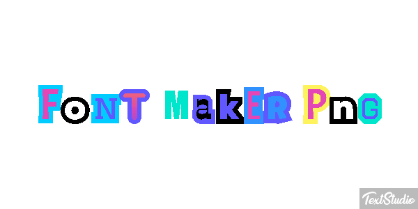 Font Maker Png Efekt tekstowy