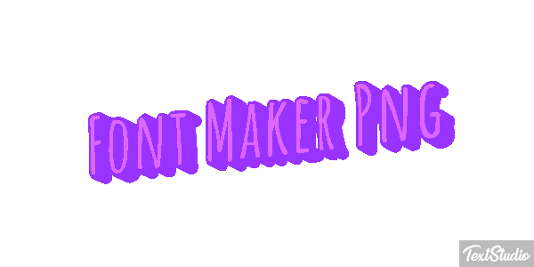Font Maker Png Efekt tekstowy