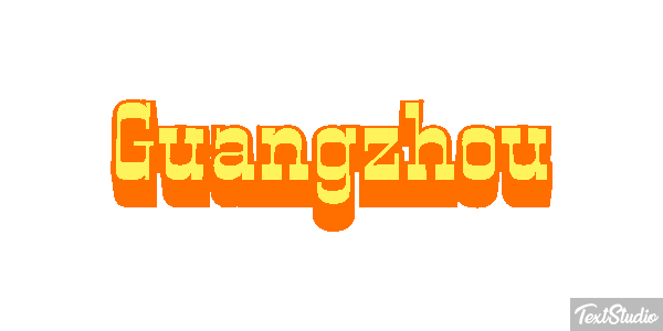 Guangzhou Efekt tekstowy