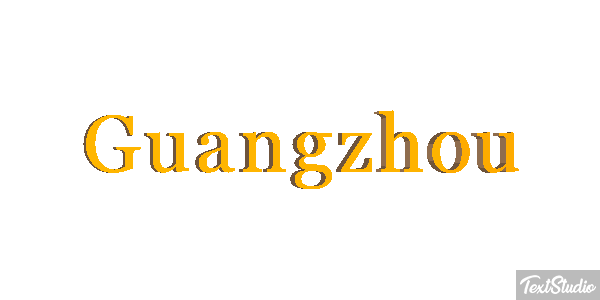 Guangzhou Efekt tekstowy