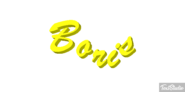 Boris Texteffekt