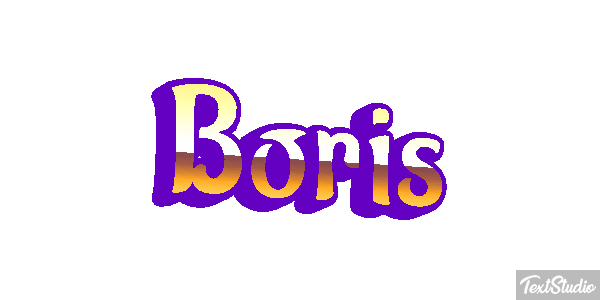 Boris Texteffekt