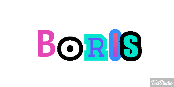 Boris Texteffekt