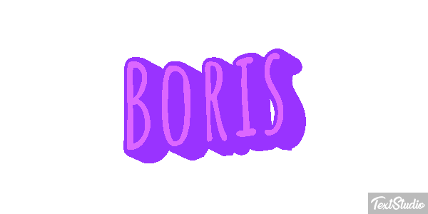 Boris Texteffekt