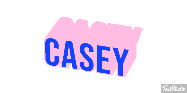 Casey Effet de texte