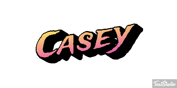 Casey Effet de texte