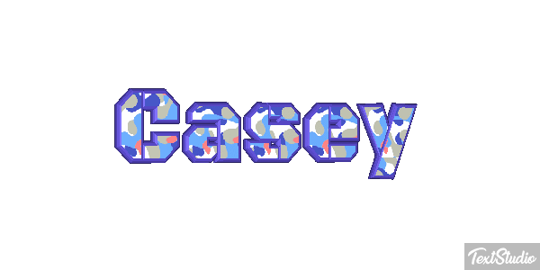 Casey Effet de texte
