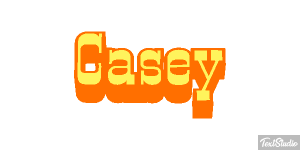 Casey Effet de texte