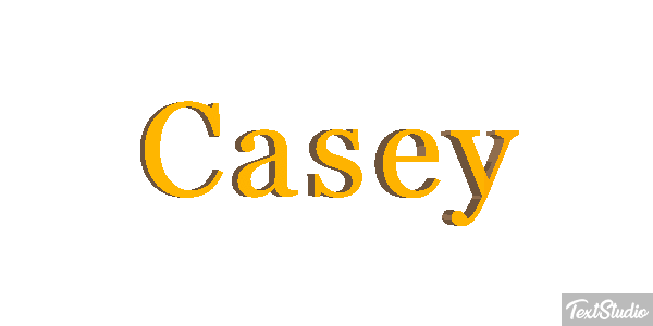 Casey Effet de texte