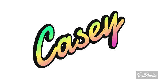 Casey Effet de texte