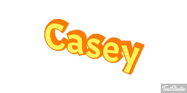 Casey Effet de texte
