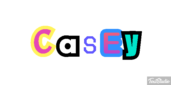 Casey Effet de texte