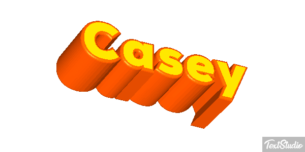 Casey Effet de texte