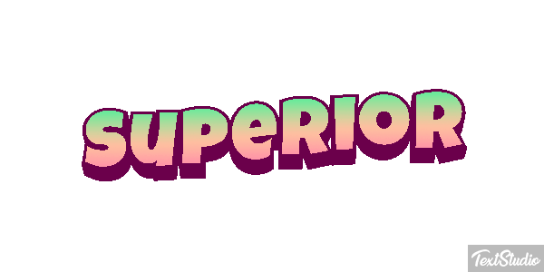 Superior Effetto testo