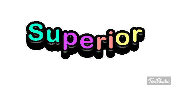 Superior Effetto testo