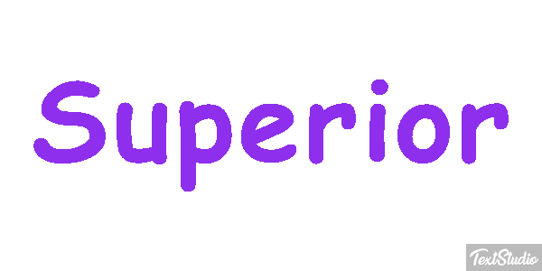 Superior Effetto testo
