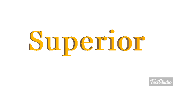 Superior Effetto testo