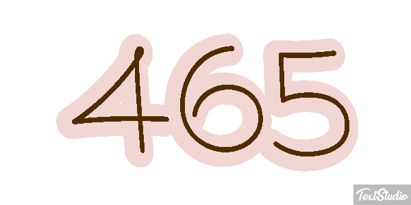 465 Texteffekt