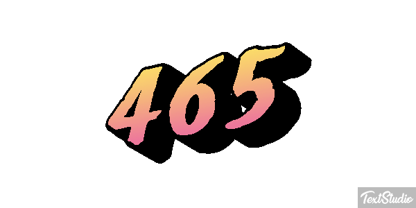 465 Texteffekt