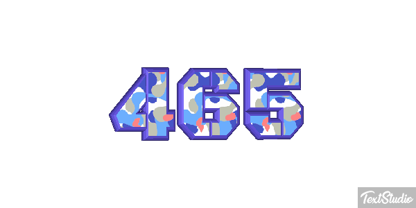 465 Texteffekt