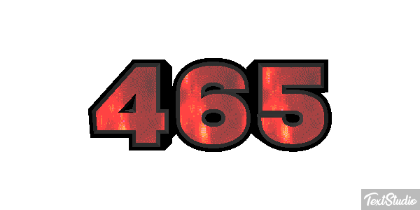465 Texteffekt
