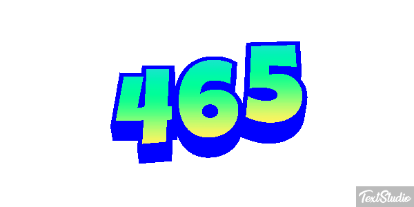 465 Texteffekt