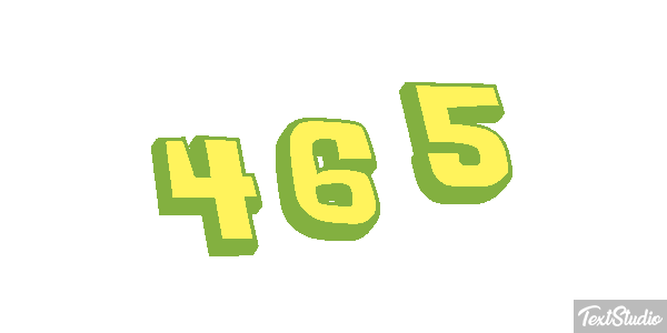 465 Texteffekt