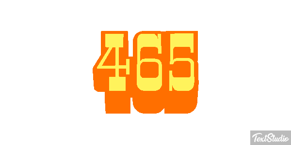 465 Texteffekt