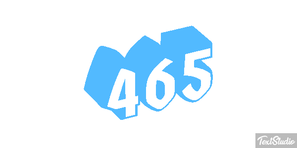 465 Texteffekt