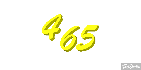 465 Texteffekt