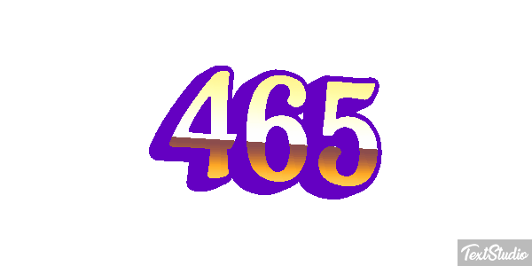465 Texteffekt