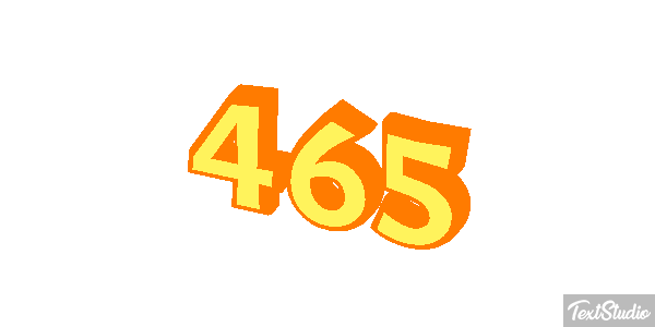465 Texteffekt