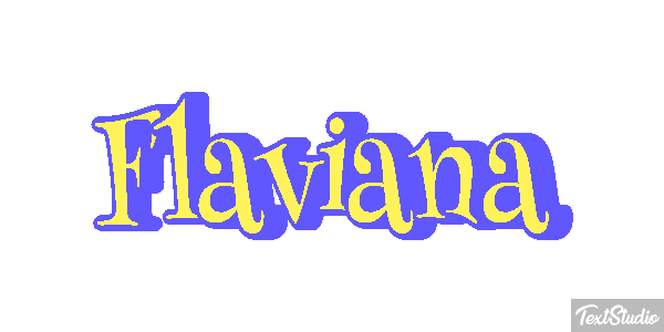 Flaviana Текстовый эффект