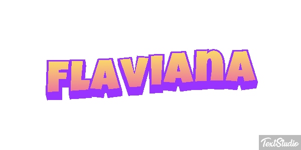 Flaviana Текстовый эффект