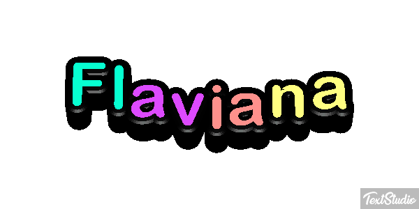 Flaviana Текстовый эффект