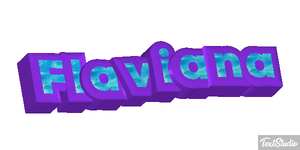 Flaviana Текстовый эффект