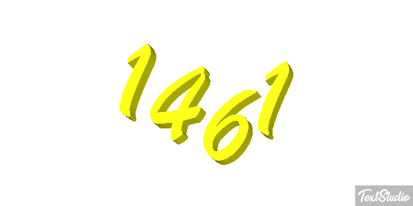 1461 Text effect