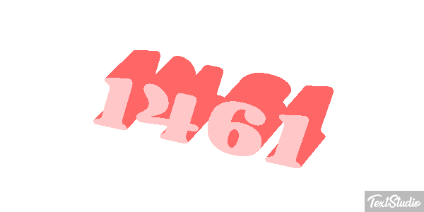 1461 Text effect