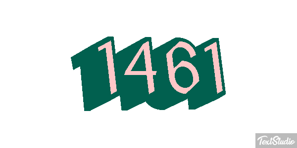 1461 Text effect