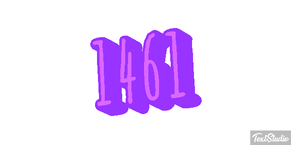 1461 Text effect