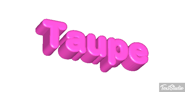 Taupe Effet de texte