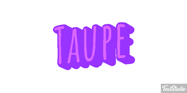 Taupe Effet de texte